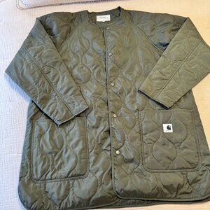 Carhartt WIP Women's Khaki and Green Jacket